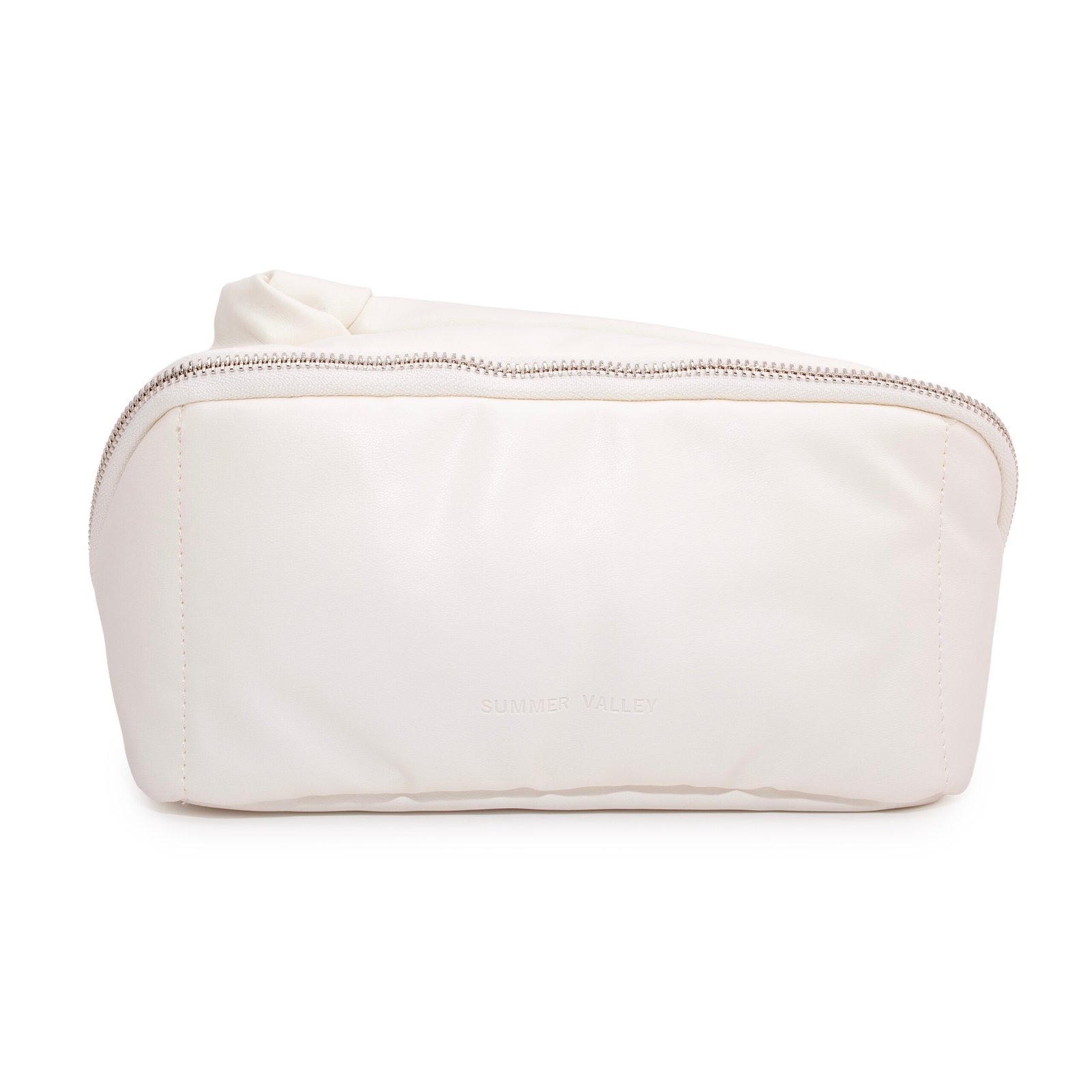 Pillow Makeup Bag – 180° Lay-Flat Vegan Leather - Image 2