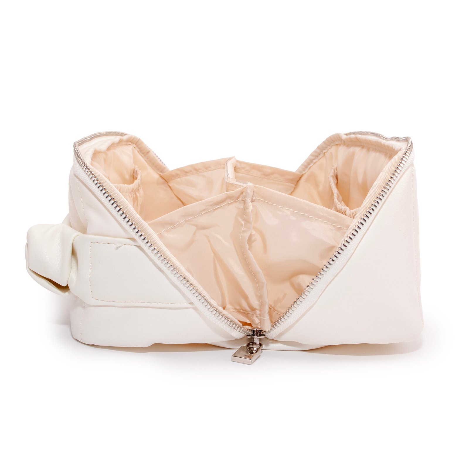 Pillow Makeup Bag – 180° Lay-Flat Vegan Leather - Image 3