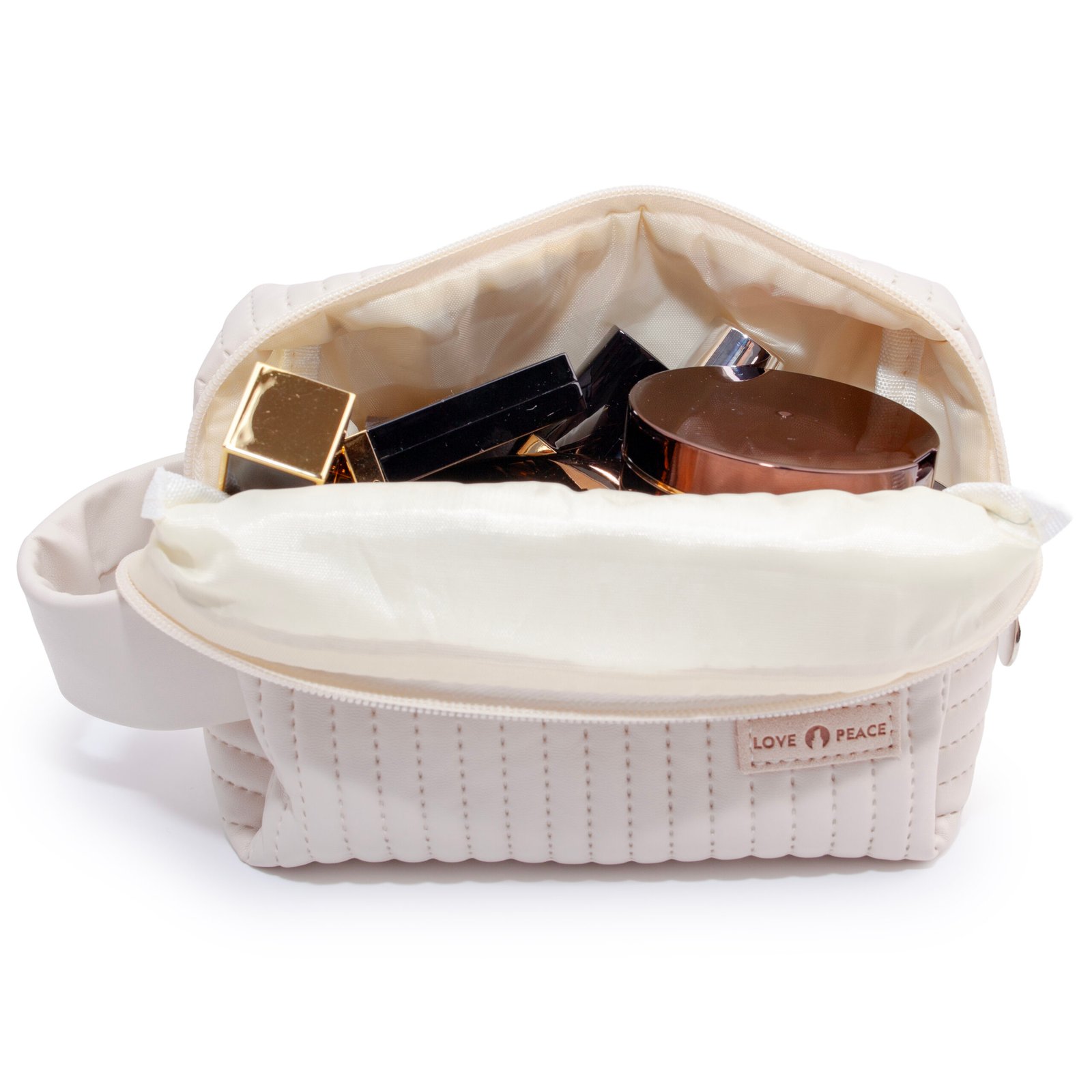 Quilted Cosmetic Pouch