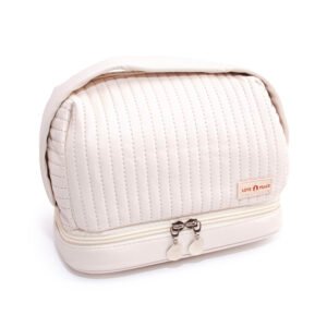 Quilted Double Layer Washbag